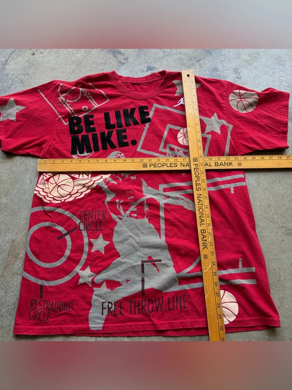 VINTAGE Y2K BE LIKE MIKE MICHEL JORDAN Nike  LAST DANCE AIR JORDAN NBA